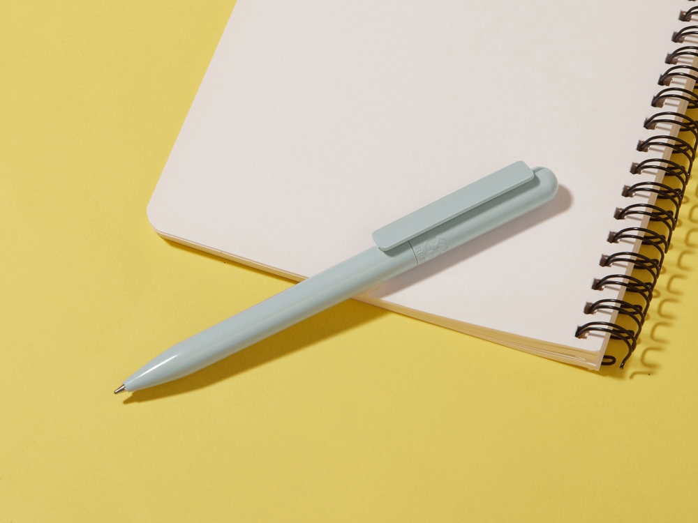 Ручка шариковая Recycled Pet Pen Change Ocean из океанского пластика, белая — изображение 5