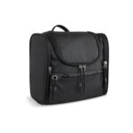 Несессер BUGATTI Blanc Delight, чёрный, нейлон RPET600D/тарпаулин/полиэстер, 24,5х12х22,5 см, 5 л