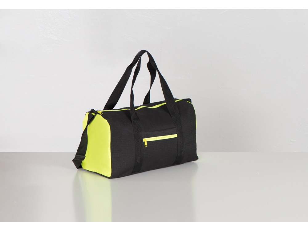 Сумка спортивная Master с цветными молниями, неоново-зеленый (Р) — изображение 11