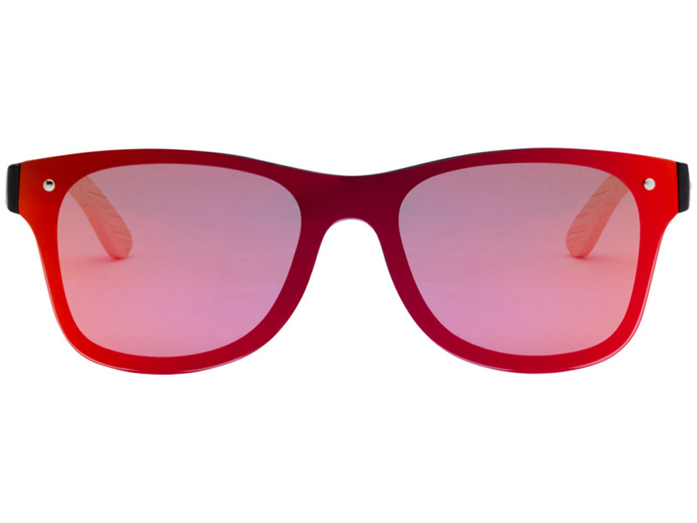 Солнцезащитные очки Tan с бамбуковыми дужками - Желтый — изображение 2