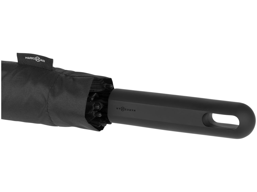 Противоштормовой зонт Noon 23 полуавтомат, черный — изображение 5