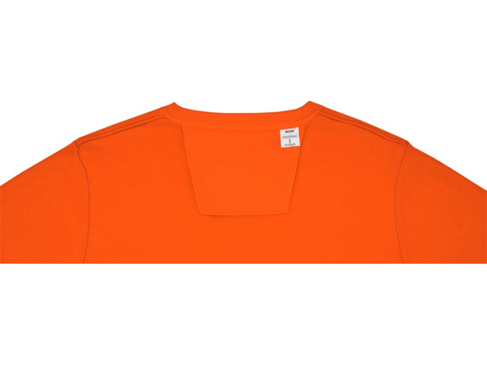 Мужской свитер Zenon с круглым вырезом, оранжевый — изображение 4