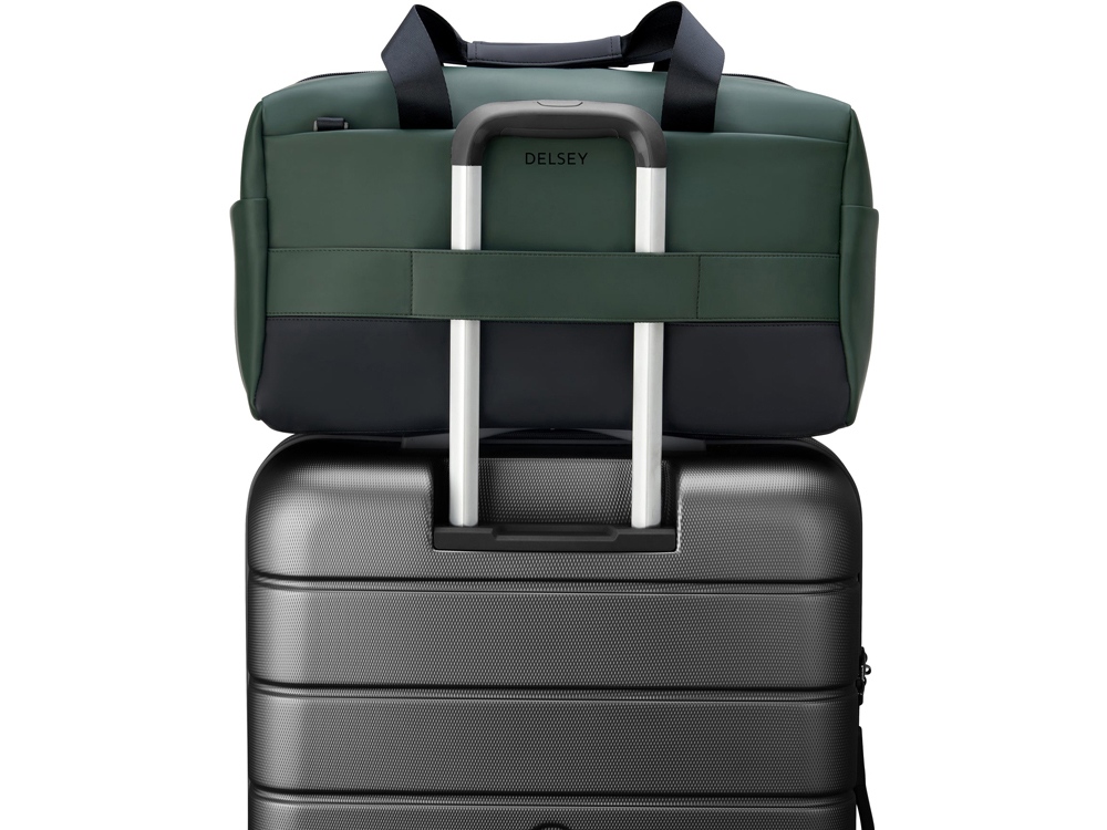 Сумка дорожная DELSEY, TURENNE, 26л, зеленый — изображение 6