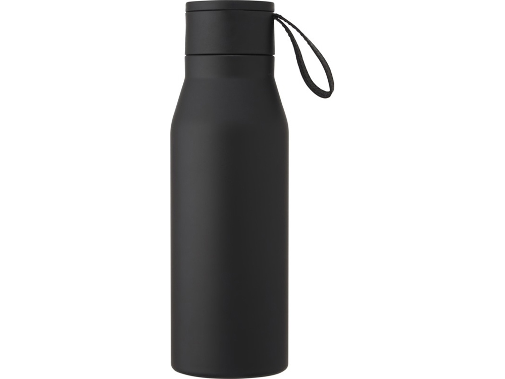 Ljungan Бутылка объемом 500 мл с медной вакуумной изоляцией, ремешком и крышкой, черный — изображение 2