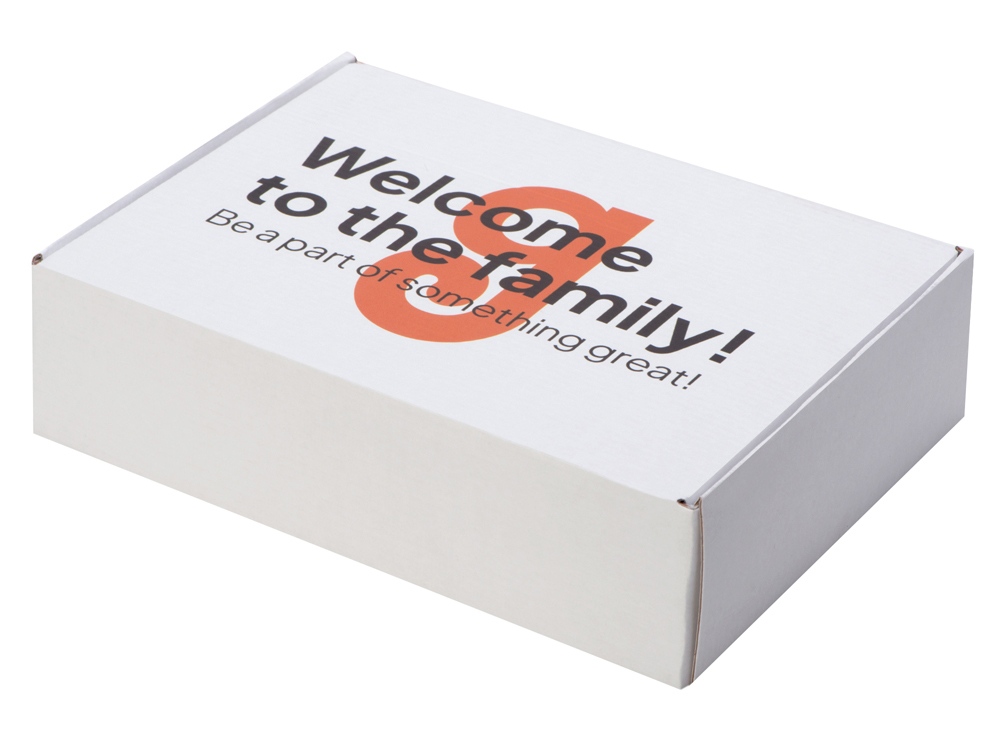 Коробка подарочная Zand M, белый (уф на вылет) — изображение 2