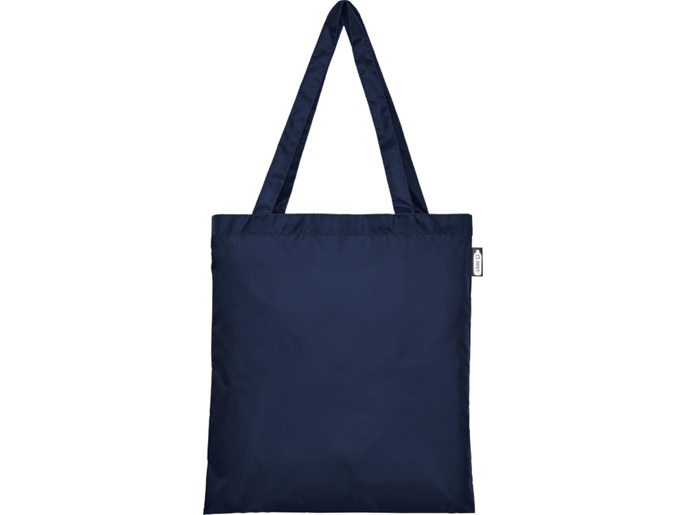 Эко-сумка Sai из переработанных пластиковых бутылок, темно-синий — изображение 2