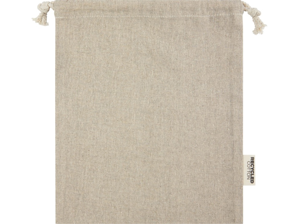 Средняя подарочная сумка Pheebs объемом 1,5 л из хлопка плотностью 150 г/м2, натуральный — изображение 3