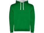 Толстовка с капюшоном Urban мужская, зеленый/белый