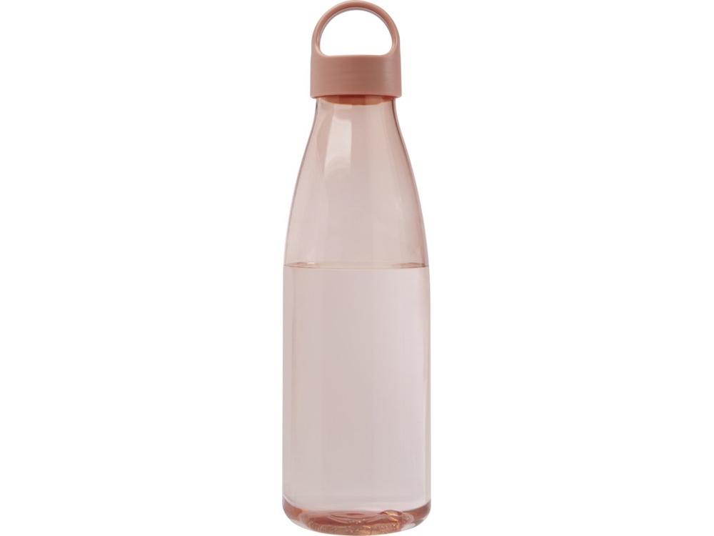 Bergen бутылка для воды объемом 800 мл из переработанной пластмассы, пыльно-розовый — изображение 2