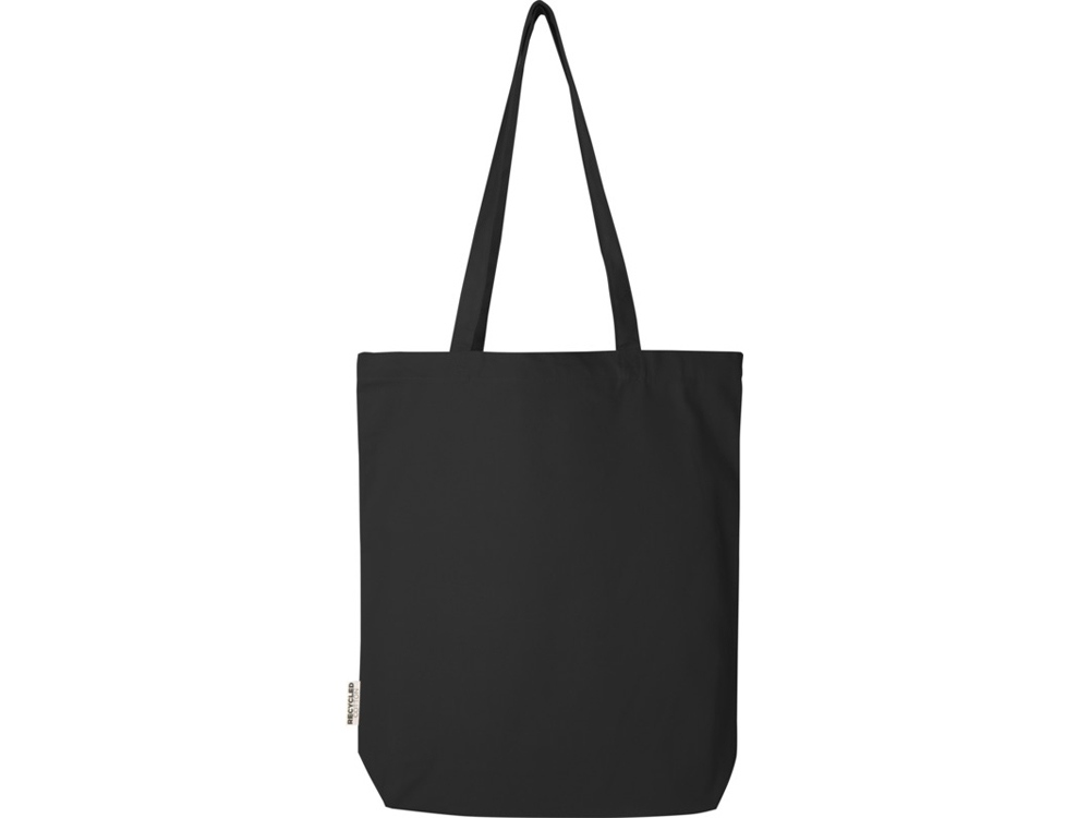 Florida эко-сумка плотностью 270 г/м² - сплошной черный — изображение 3