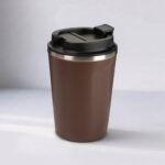 Термокружка CAFe COMPACT, 380 мл, коричневый