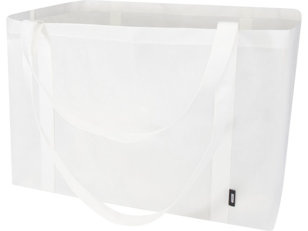 Jumbo эко-сумка очень большого размера из нетканого материала, объемом 65 л, белый — изображение 4