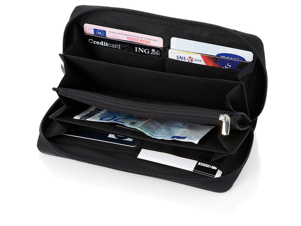 Бумажник Manuel, черный — изображение 2