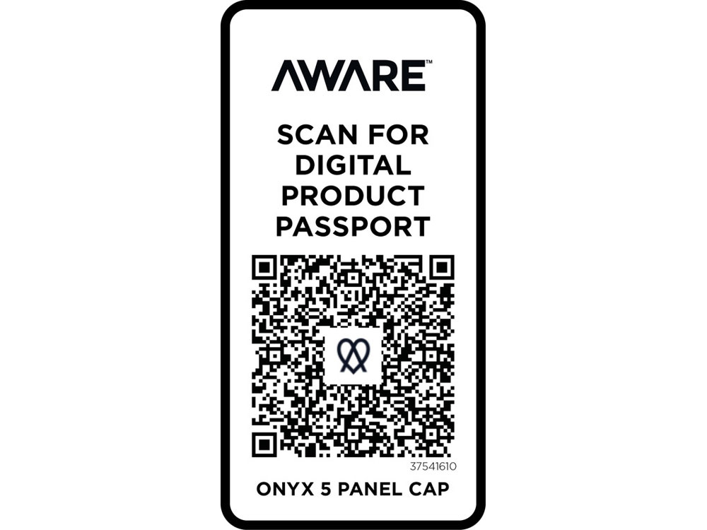 Onyx с 5 панелями Aware™ кепка из переработанных материалов - Зеленый — изображение 4