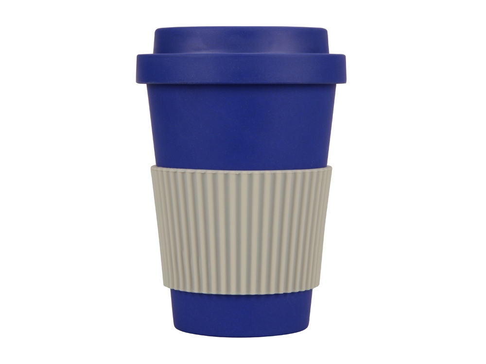 Термокружка Muffin из натуральных волокон, темно-синий — изображение 2