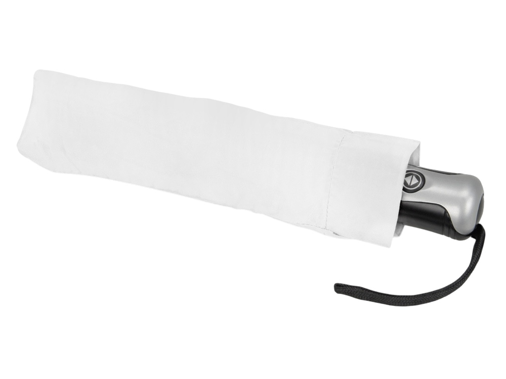 Зонт Alex трехсекционный автоматический 21,5, белый — изображение 4