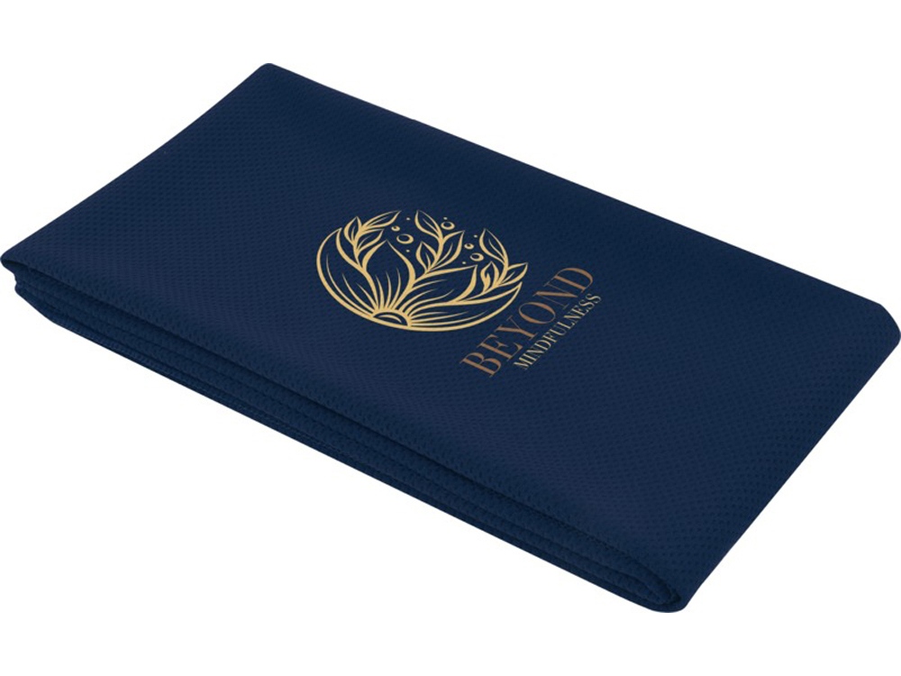 Althea спортивное полотенце 50х100 см - Темно - синий — изображение 4