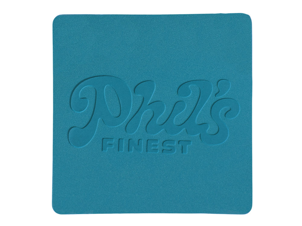 ПАТЧ КВАДРАТ nubuk (голубой) 5,5 х 5,5 см — изображение 3