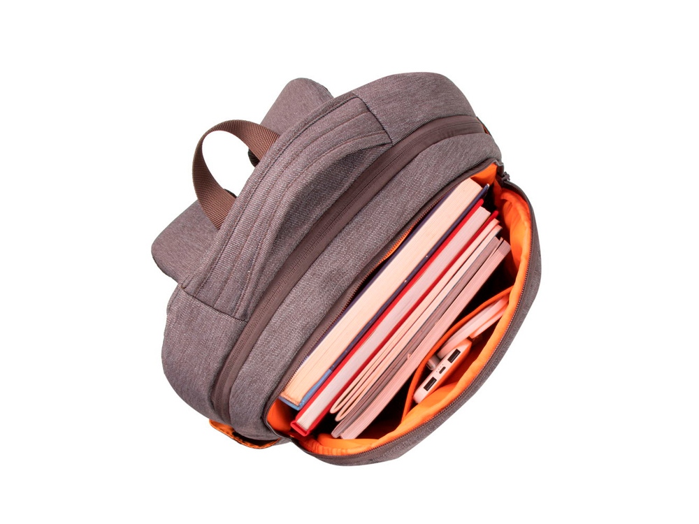 RIVACASE 7761 mocha рюкзак для ноутбука 15.6 / 6 — изображение 18