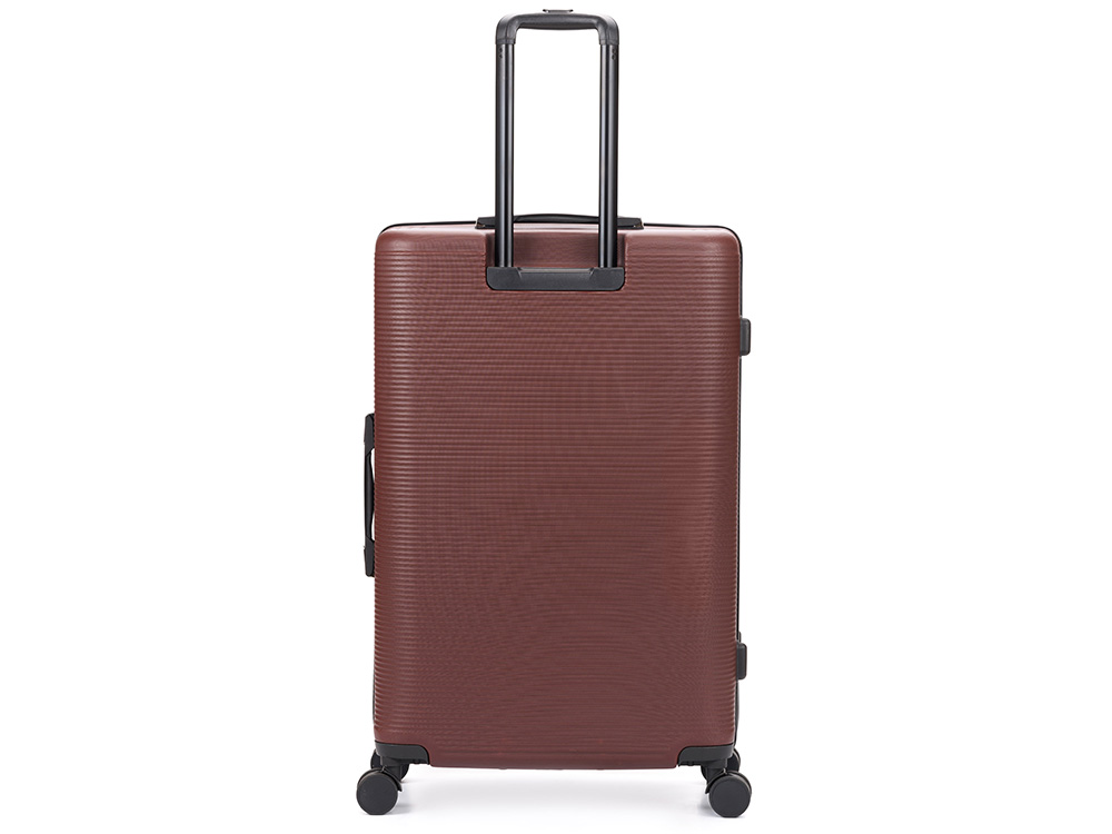 Чемодан TORBER Onego, бордовый, ABS-пластик, 69,5 х 46 х 26 см, 69 л — изображение 13