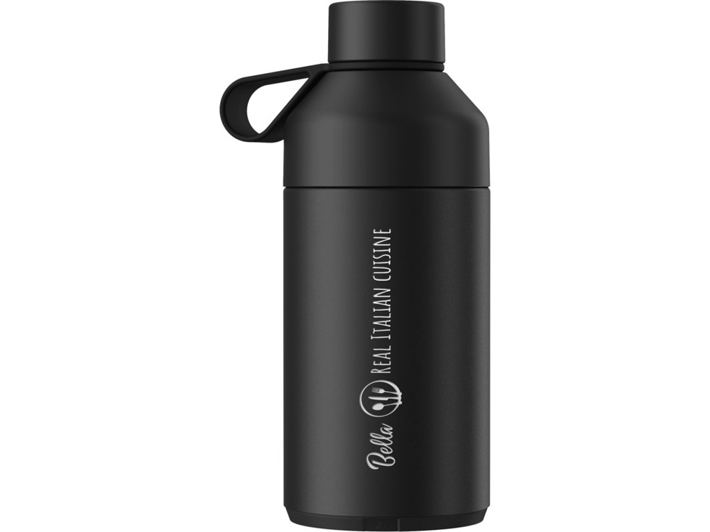 Бутылка для воды Ocean Bottle с вакуумной изоляцией объемом 750 мл, сплошной черный — изображение 8