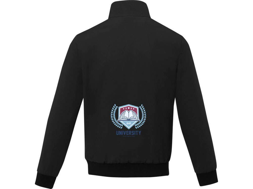 Keefe Легкая куртка-бомбер унисекс, черный — изображение 5