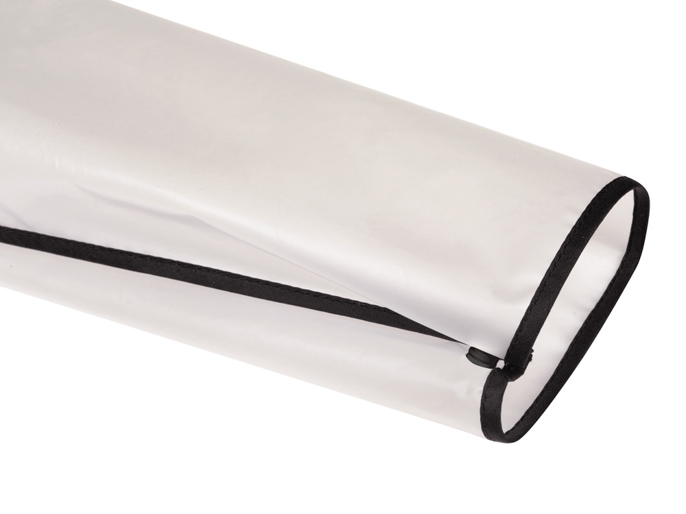 Дождевик Providence, прозрачный/черный с чехлом — изображение 4