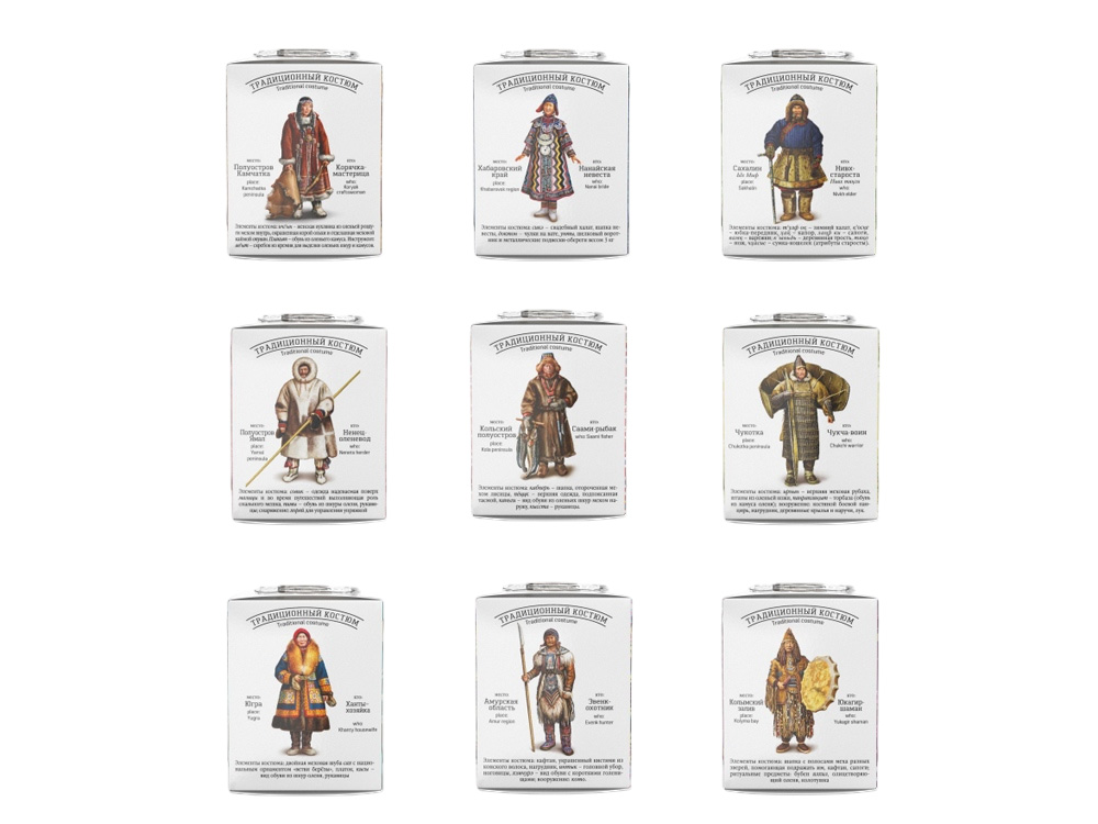 Подарочный набор c чаем Сокровища Севера в деревянной шкатулке без лого — изображение 6