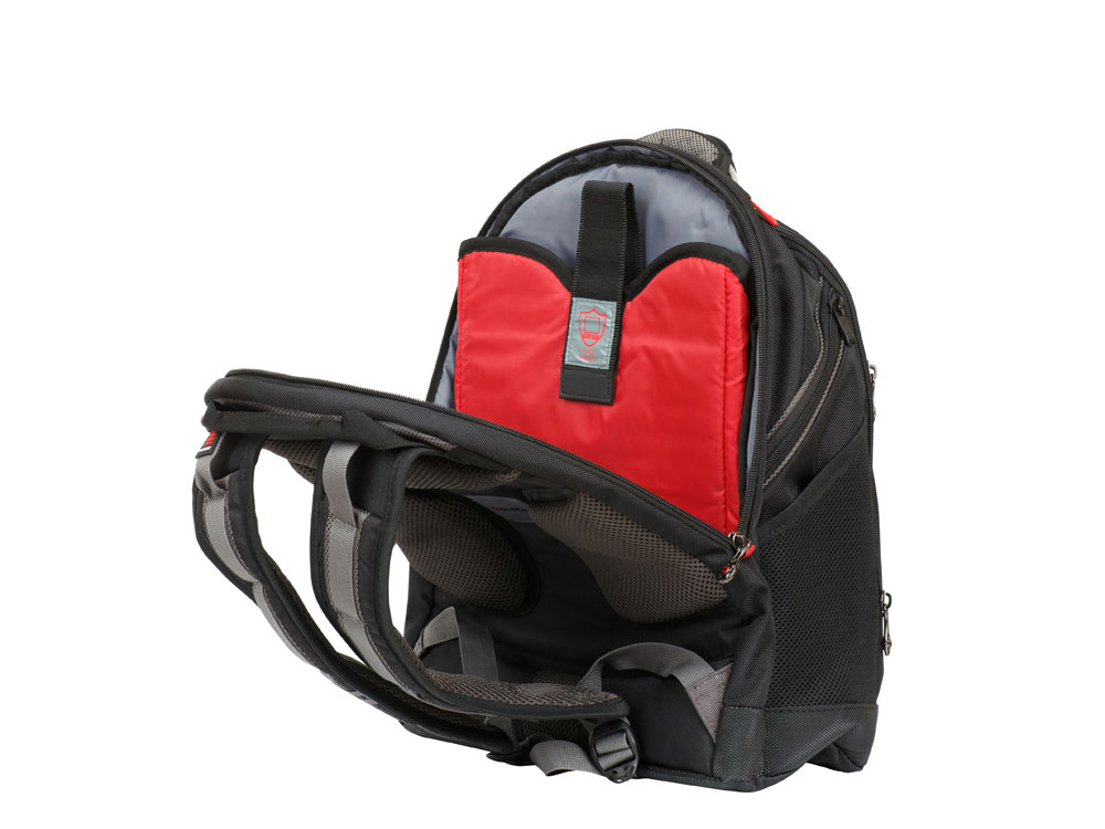 Рюкзак Synergy WENGER 16'', черный/серый, полиэстер/ПВХ, 36 x 26 x 46 см, 26 л — изображение 7