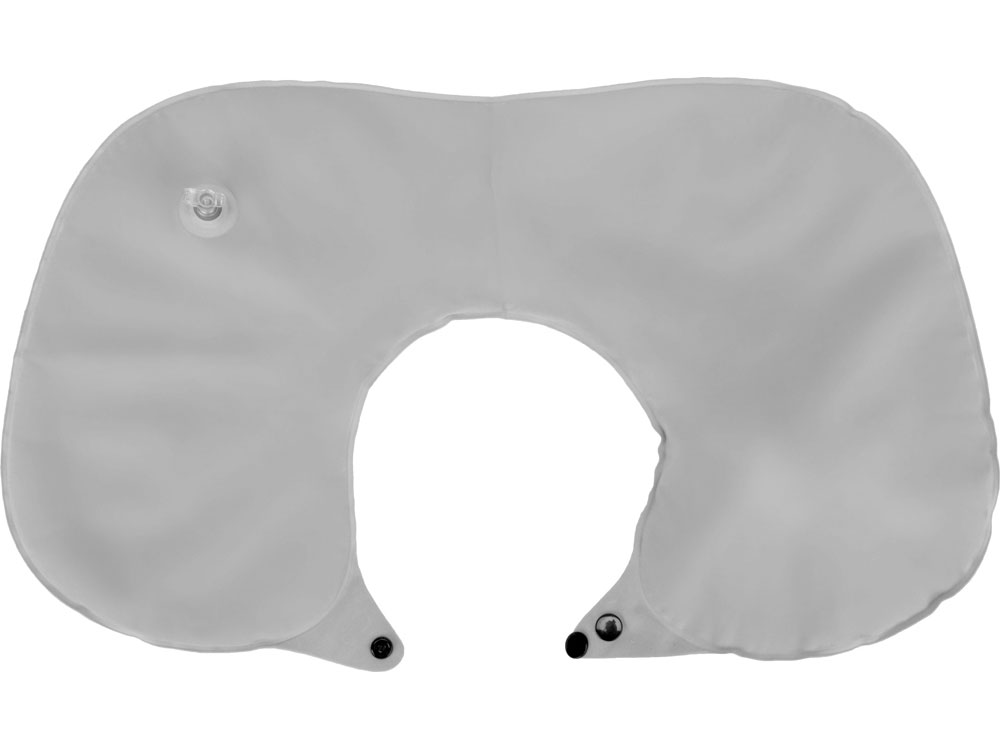 Подушка под шею с помпой Push, серый — изображение 7