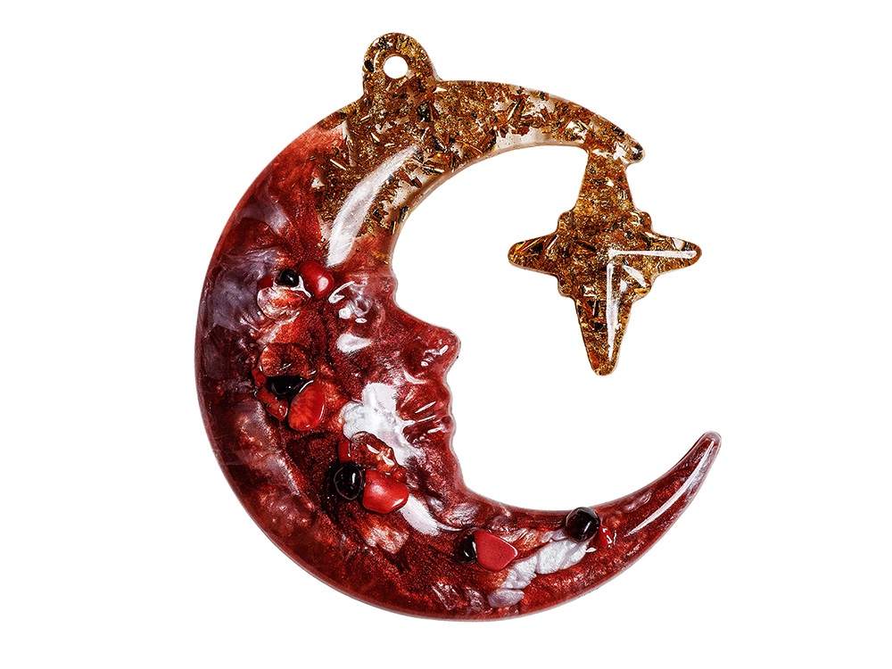 Елочные игрушки (Полумесяц) Гранат — изображение 4