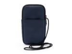 Сумка для мобильного телефона SEUL из экокожи, синий нейви