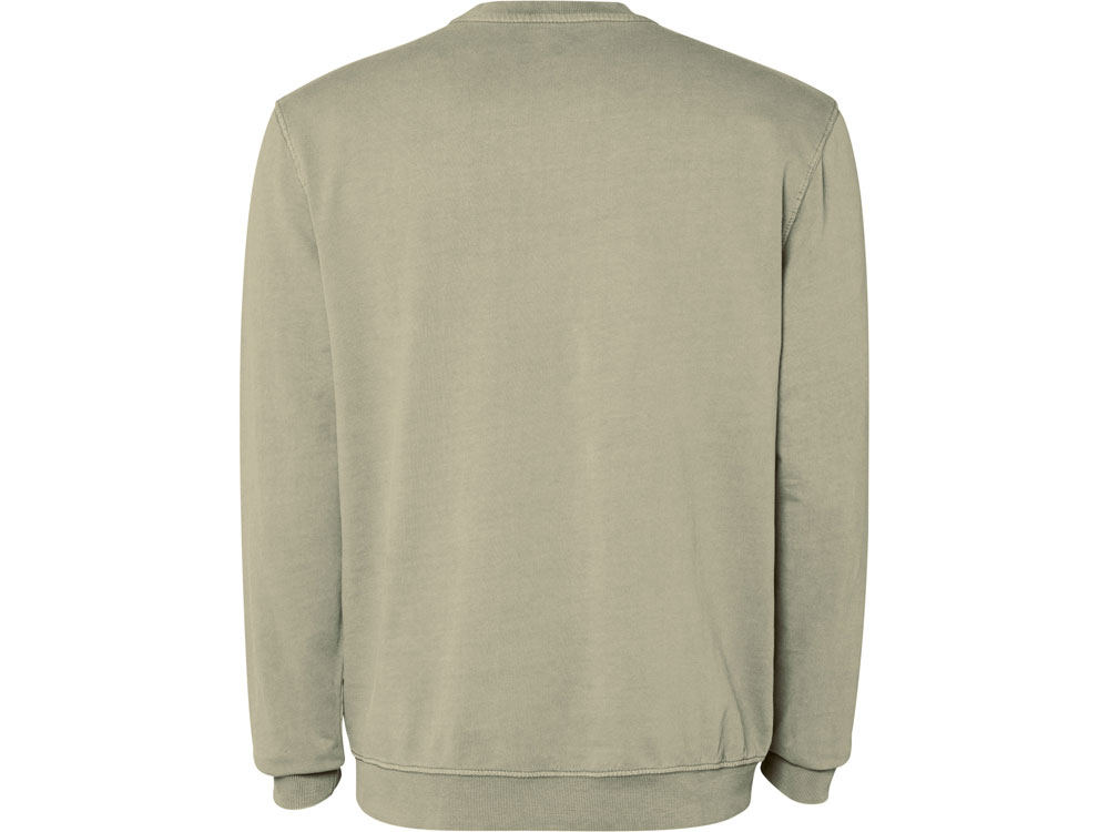 Свитшот Jaya унисекс, светлый хаки выстиранный — изображение 2