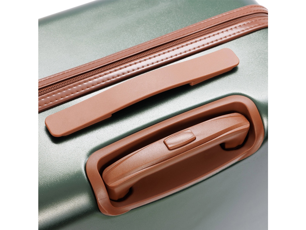 Чемодан BUGATTI Amelia, зеленый, поликарбонат / АБС-пластик, 42х24х67 см, 55 л — изображение 9