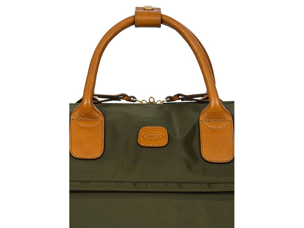 Сумка дорожная 2 в 1 BRIC'S, X-COLLECTION, 35л, оливковый — изображение 6