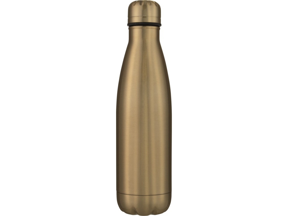 Cove Бутылка из нержавеющей стали объемом 500 мл с вакуумной изоляцией, золотистый — изображение 2
