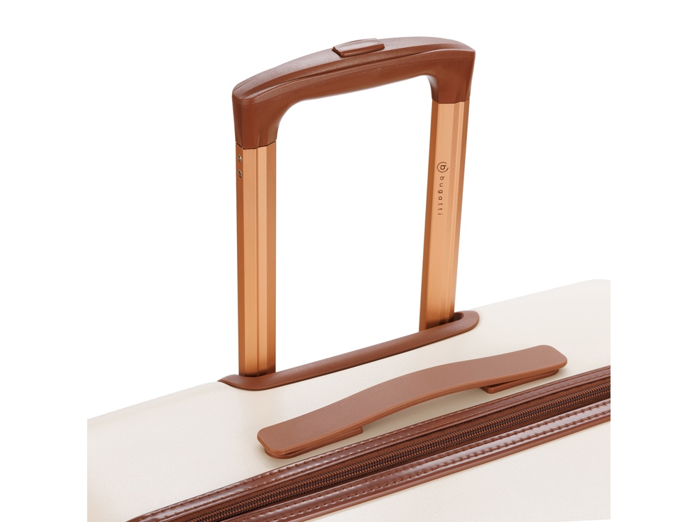 Чемодан BUGATTI Amelia, бежевый, поликарбонат / АБС-пластик, 50х29х76 см, 85 л — изображение 6