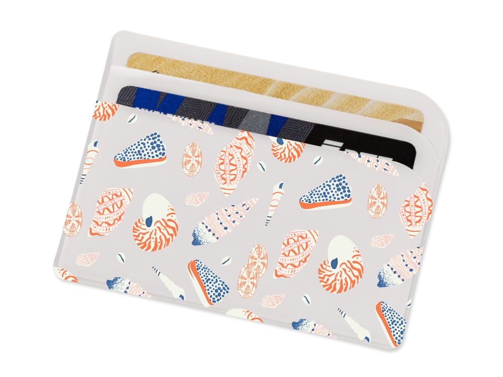 Картхолдер для 3-х карт с возможностью полноцветной УФ-печати, софт-тач — изображение 5