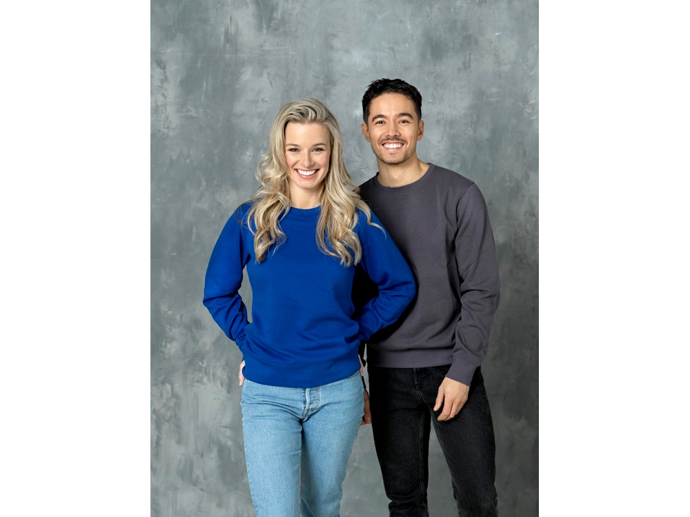 Женский свитер Zenon с круглым вырезом, оранжевый — изображение 5