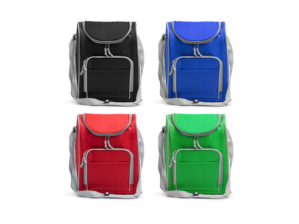 Сумка-холодильник BAYONA из полиэстера 600D, красный — изображение 6