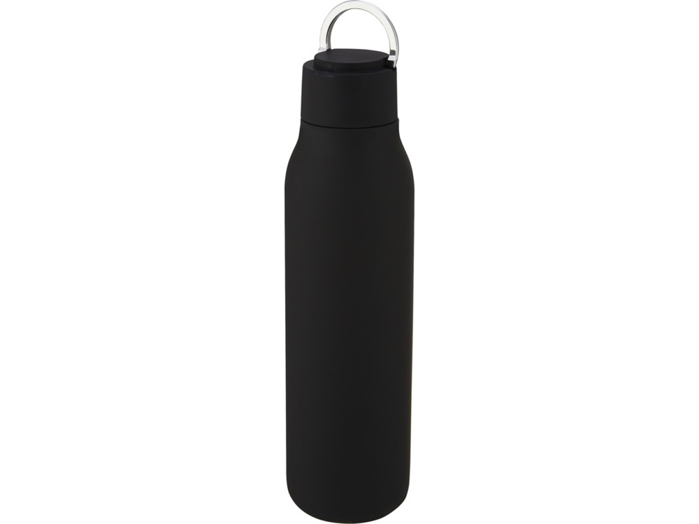 Marka, медная бутылка объемом 600 мл с вакуумной изоляцией и металлической петлей, черный — изображение 5