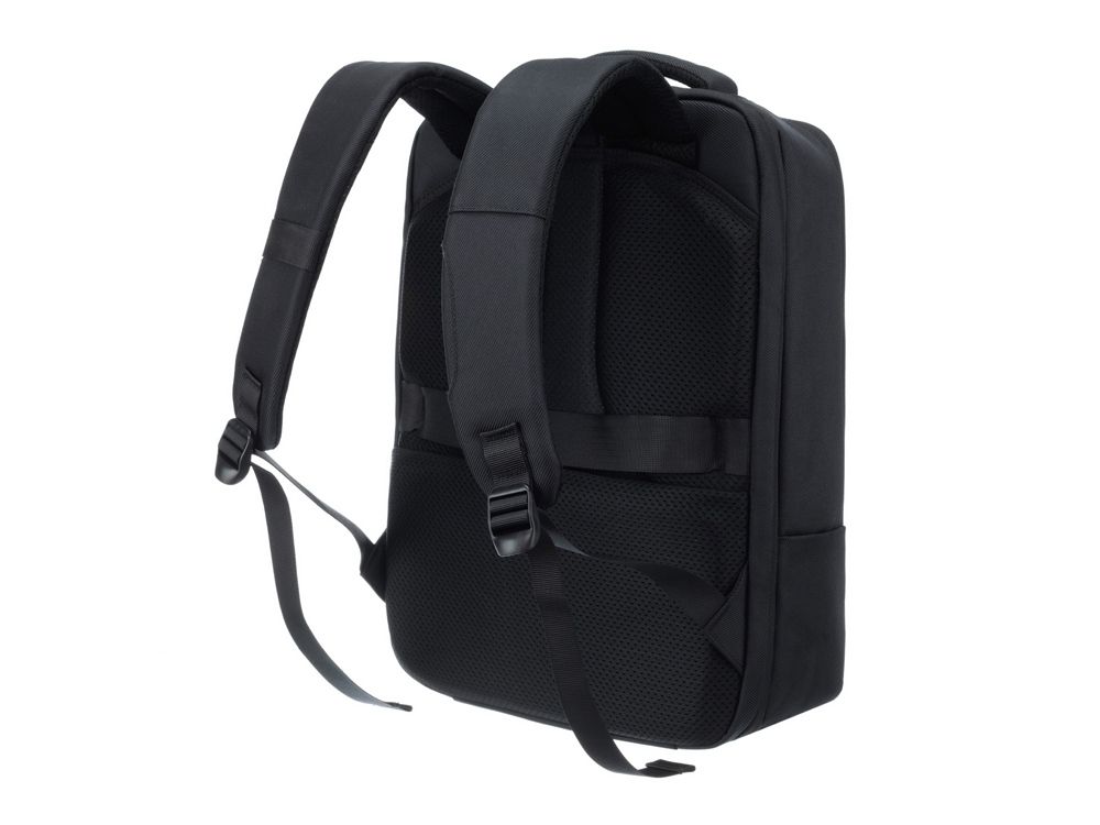 Рюкзак TORBER VOYAGE с отделением для ноутбука 17'', черный, полиэстер 900D, 31х17х44 см, 18 л — изображение 3