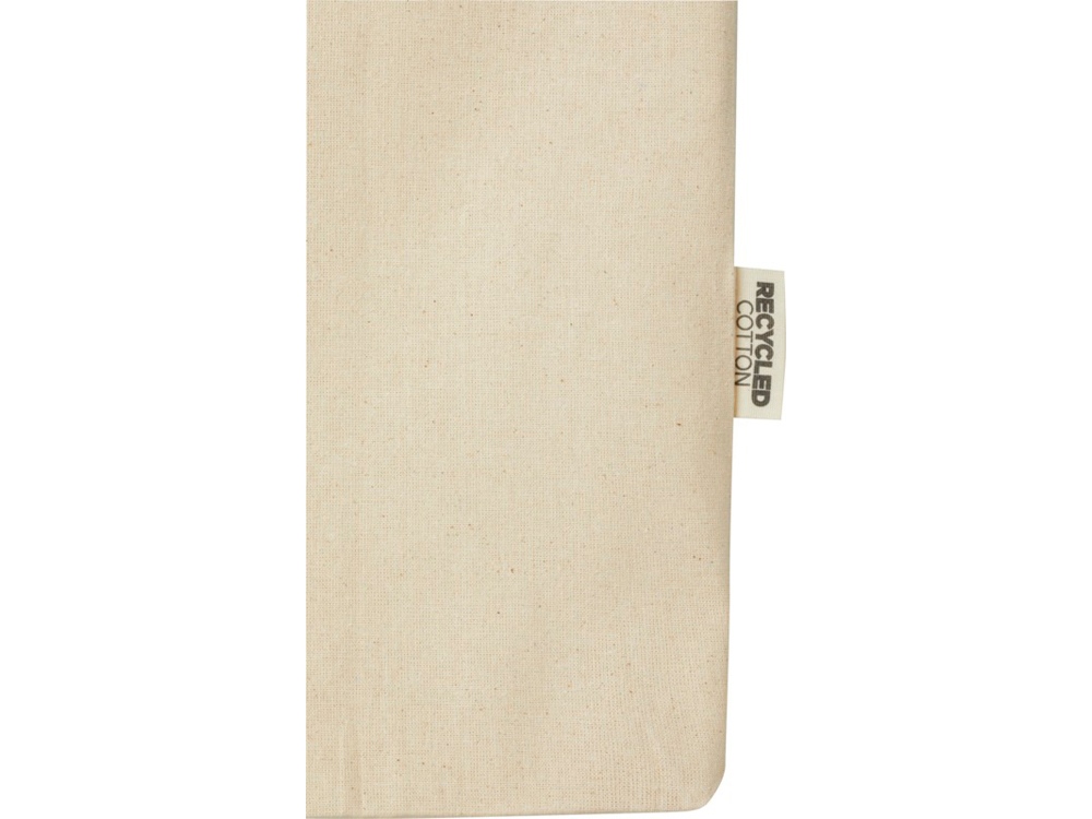 Эко-сумка Rainbow объемом 5л из переработанного хлопка плотностью 180 г/м2, натуральный — изображение 6