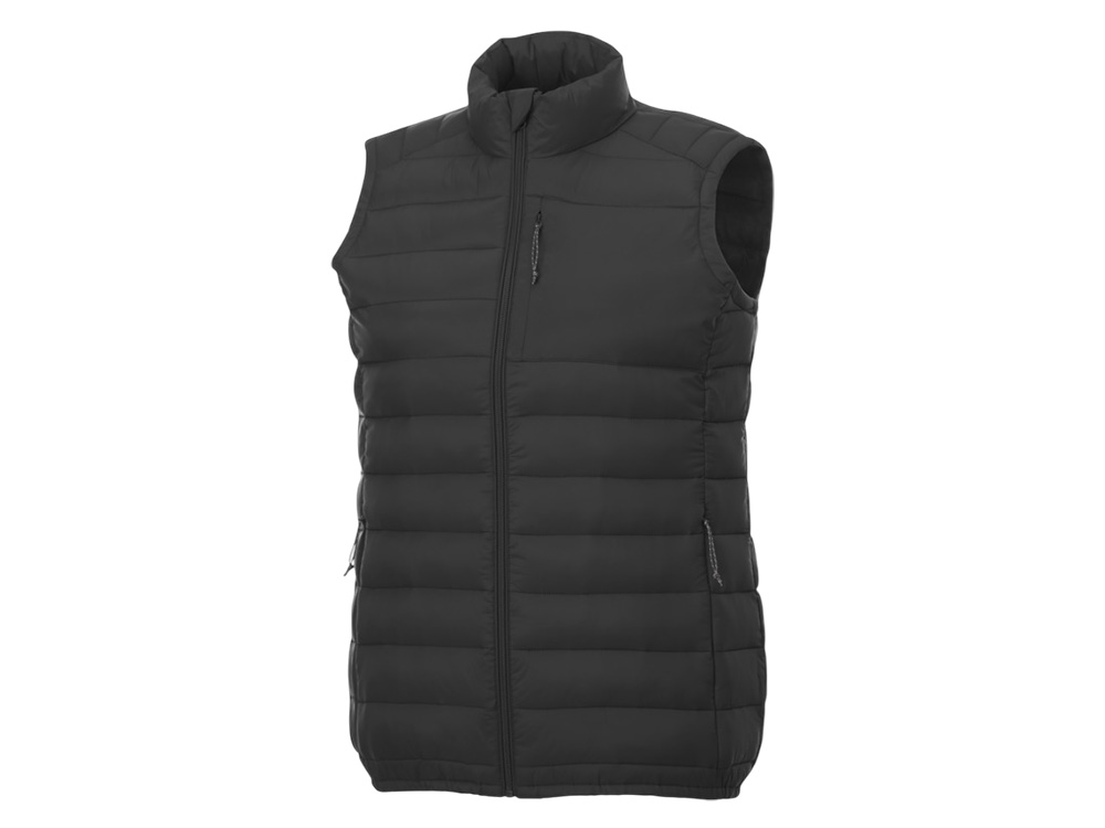 Женский утепленный жилет Pallas из переработанных материалов по стандарту GRS - Сплошной черный