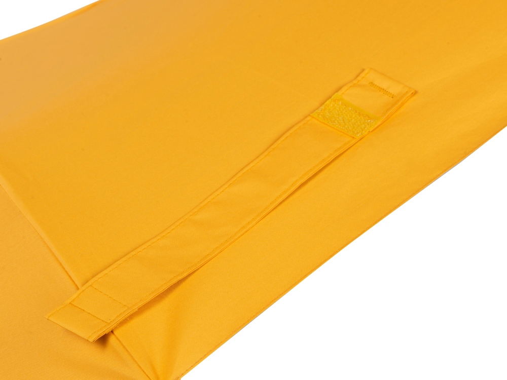 Зонт-автомат Dual с двухцветным куполом, желтый/черный — изображение 5