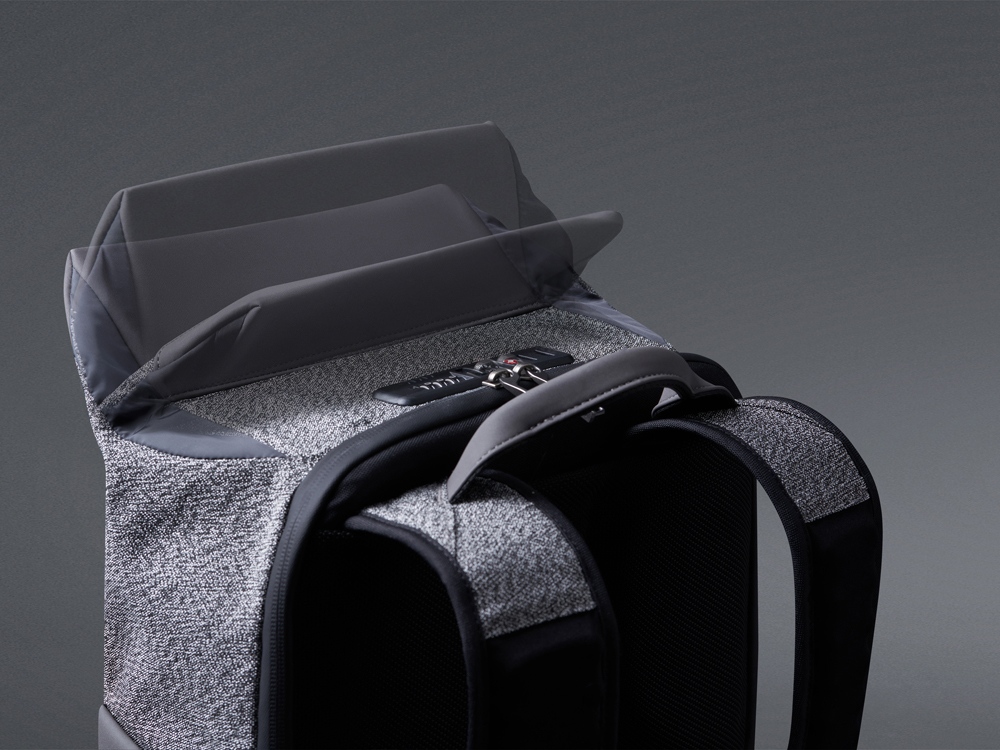 Антикражный рюкзак SnapPack для ноутбука 16, серый — изображение 10