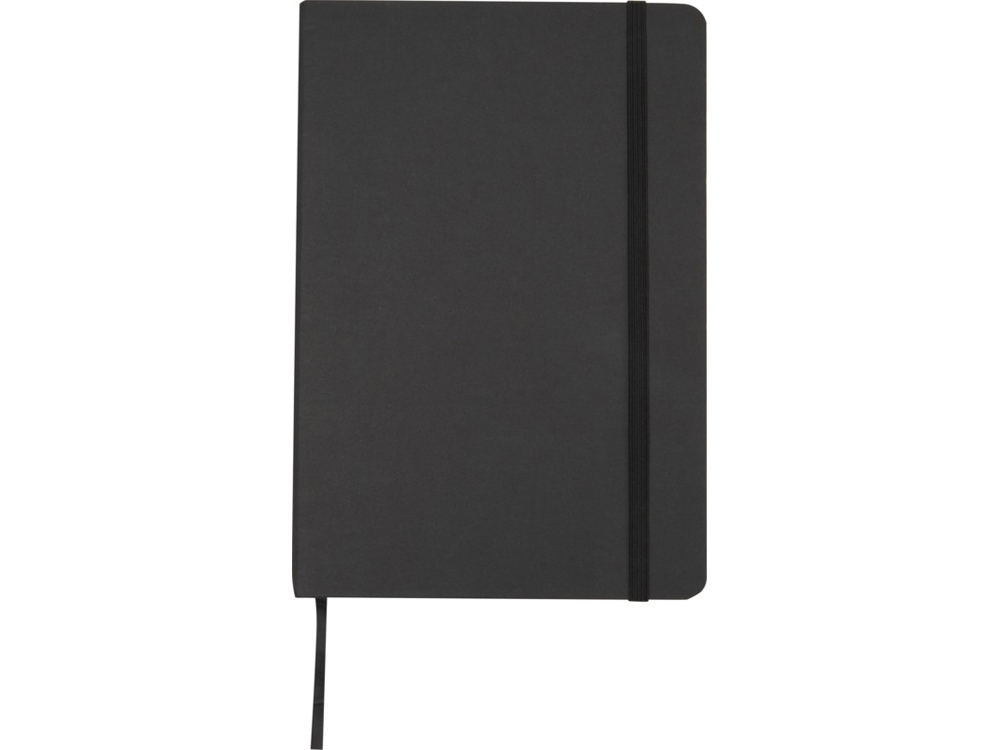 Holm блокнот формата А5 из каменной бумаги с линованными страницами - сплошной черный — изображение 2