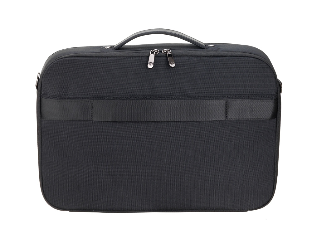 Сумка для ноутбука TORBER VOYAGE 15.6'', черный, нейлон/микрофибра, 43 х 10 х 29 см, 12л — изображение 5