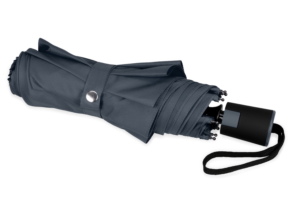 Зонт Wali полуавтомат 21, темно-синий — изображение 3