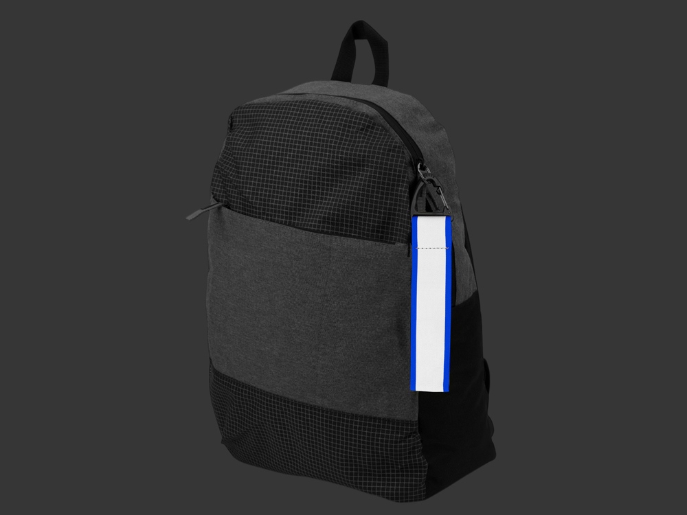 Светоотражающий брелок Reflector, серебристый/синий — изображение 4